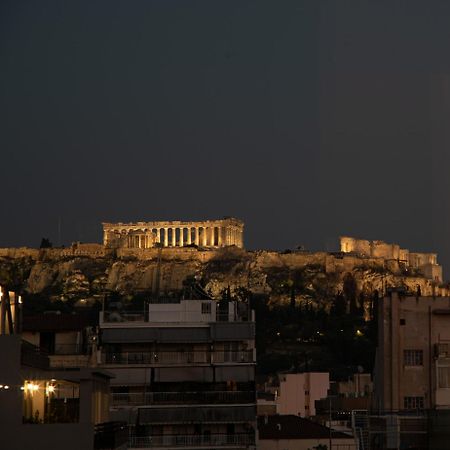 Apartament Stunning Acropolis View - 500M Metro - At Historical Center Ateny Zewnętrze zdjęcie