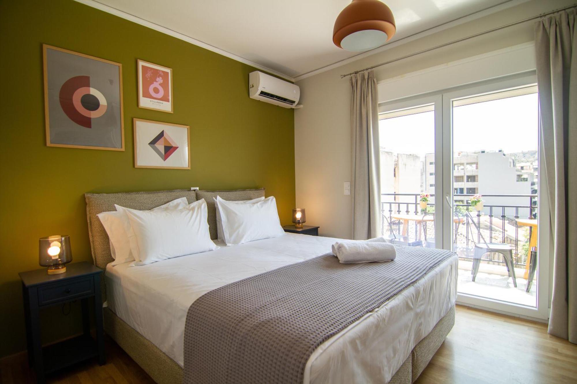 Apartament Stunning Acropolis View - 500M Metro - At Historical Center Ateny Zewnętrze zdjęcie